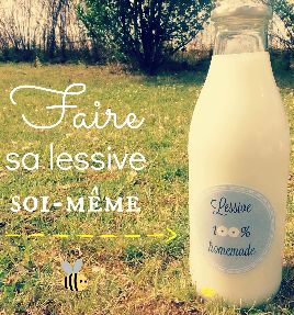 Lessive maison pour lave linge